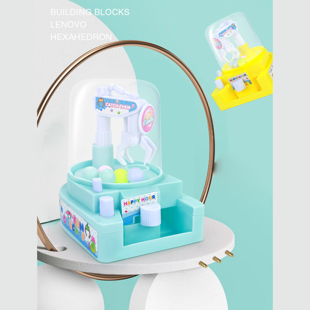 Machine à Attraper Les Bonbons CWLAKON - Arcade Mini Avec Peluches - Musique Et Timer