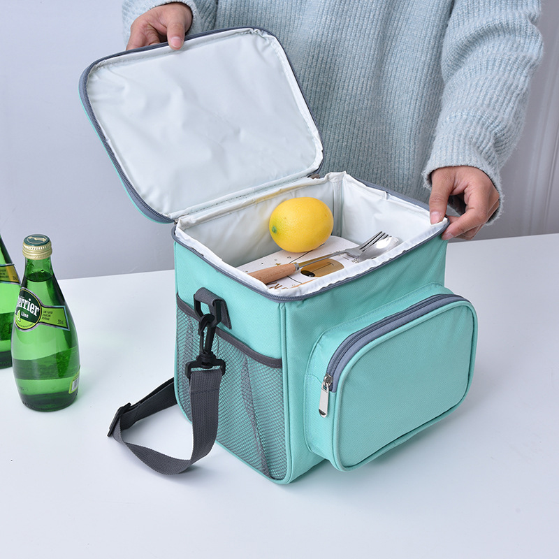 Glacière 20 Litres Avec Porte-gobelets – Bleu Clair, Poignée De Transport – Conservation Jusqu’à 10h – Idéale Pique-nique, Camping, Plage, Jardin - 13