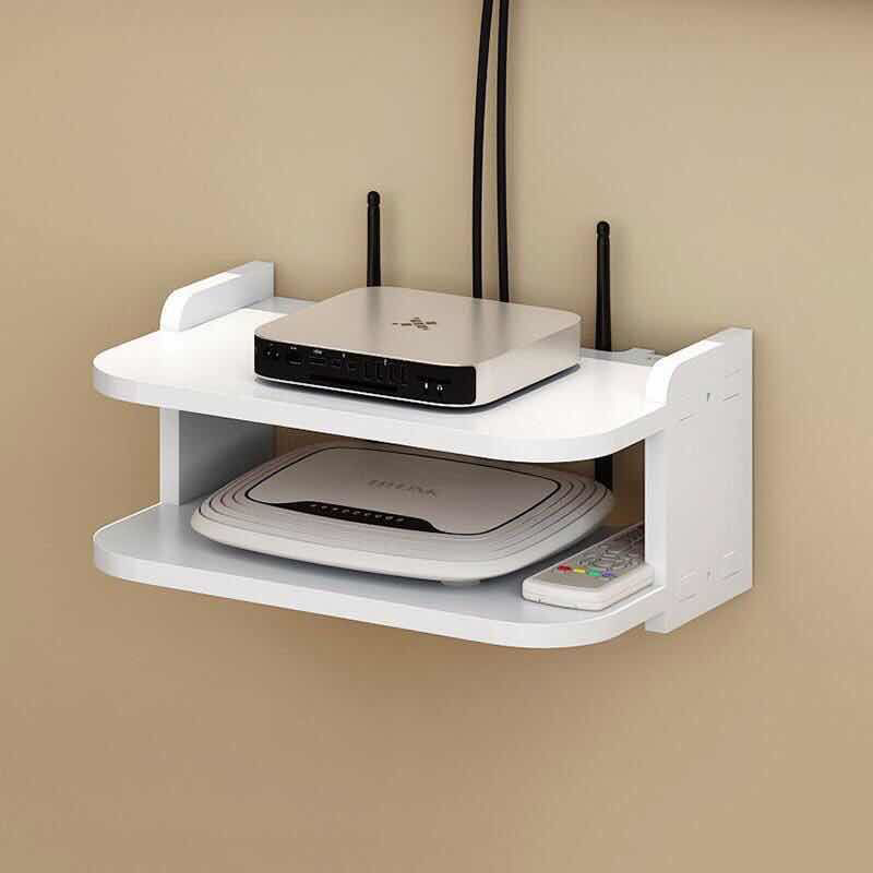 PPGE Home Étagère de Rangement Murale pour Routeur WiFi Boîte de PPGE Home Étagère de Rangement Murale pour Routeur WiFi Boîte de